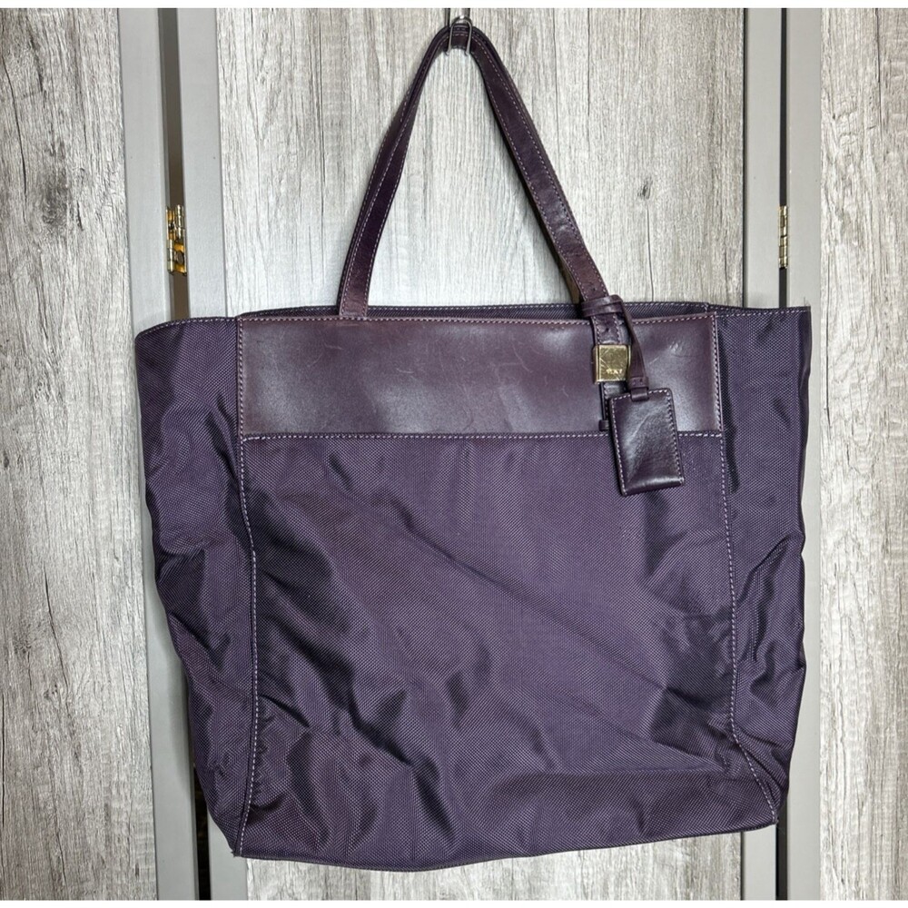 Tumi Tote Bag Larkin Nora Laptop Travel Bag Purple Large